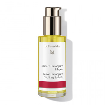 Dr. Hauschka Lemon Lemongrass Vitalising Body Oil: activates & firms even cellulite-affected areas Dr. Hauschka Lemon Lemongrass Vitalising Body Oil: firms even cellulite-affected areas