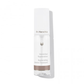 Dr. Hauschka Regenerating Intensive Treatment is an activating intensive care product for skin prone to wrinkles and dryness. Dr. Hauschka Regenerating Intensive Treatment