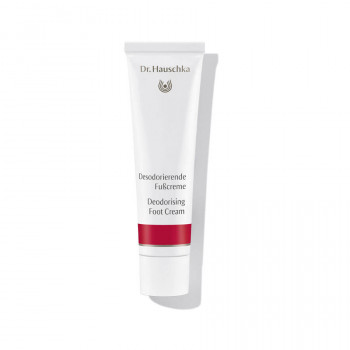 Dr. Hauschka Deodorising Foot Cream: controls odour and excessive perspiration Dr. Hauschka Deodorising Foot Cream - an antiperspirant for feet, free from aluminium salts